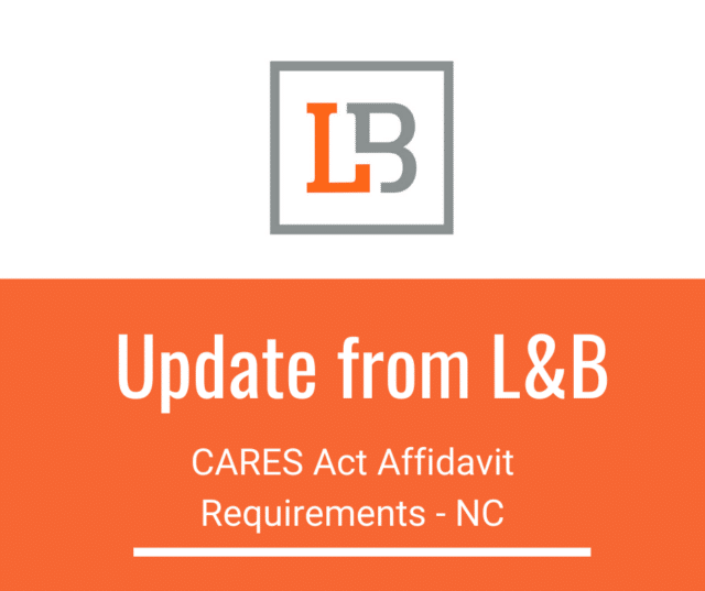 CARES Act- NC