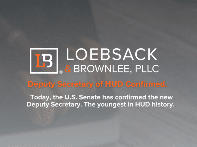 HUD Secretary Confirmed